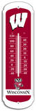 NCAA Wisconsin Badgers Outdoor Thermometer Tin Sign