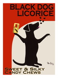 Black Dog Licorice Poster by Ken Bailey