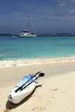 Kayaking the Waters of Prickly Pear Island with Festiva Sailing Vacations Photographic Print by Lynn Seldon