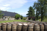 Barrels Waiting to Be Filled, Glenmorangie Distillery, Tain, Scotland Photographic Print by Lynn Seldon