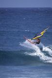 Windsurfing on the Ocean at Sunset, Maui, Hawaii, USA Photographie par Gerry Reynolds