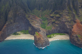 Honopu Beach, Napali Coast, Kauai, Hawaii, USA Photographic Print by Douglas Peebles