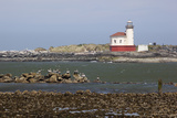 Coquille River Lighthouse, Built 1896, Bandon, Oregon, USA Photographic Print by Jamie & Judy Wild