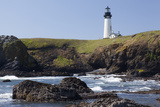 Yaquina Head Lighthouse, 1873, Newport, Oregon, USA Photographic Print by Jamie & Judy Wild