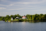 Rock Island Lighthouse, St. Lawrence Seaway, Thousand Islands, New York, USA Photographic Print by Cindy Miller Hopkins