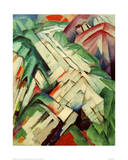 The Stony Path Prints by Franz Marc