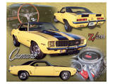 1969 Z28 Camaro Premium Giclee Print