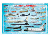 Airplanes for Kids Lámina giclée de primera calidad