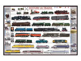 History of Trains Giclée-Premiumdruck