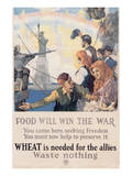 Food Will Win The War Premium Giclee Print by Charles E. Chambers