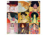 Nine Patches Square Premium Giclee Print