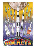 Rockets for Kids Giclée-Premiumdruck