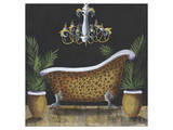 Safari Soak Leopard I Premium Giclee Print by Cathy Hartgraves