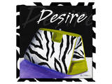 Zebra Purse Premium Giclee Print by Cathy Hartgraves