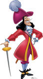 Captain Hook - Peter Pan Disney Villain Lifesize Poster Standup Stand Up Captain Hook - Peter Pan Disney Villain Lifesize Poster Standup Stand Up