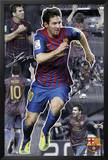 Barcelona-Messi Collage Print
