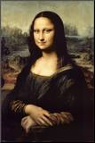 Mona Lisa Mounted Print by Leonardo da Vinci 