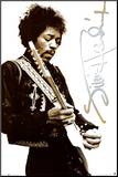 Jimi Hendrix Mounted Print