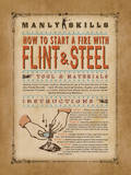 Manly Skills V Posters by Stephanie Marrott