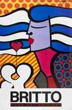 Love is not Easy Collectable Print by Romero Britto