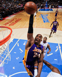 Los Angeles, CA - January 4: Kobe Bryant and Chris Paul Photographic Print by Andrew Bernstein