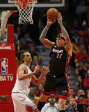 Chicago, IL - May 13: Chris Anderson and Joakim Noah Photographic Print by Jonathan Daniel