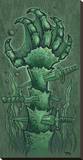 Creature Hand Stretched Canvas Print by Dwight Francis