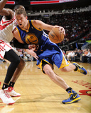 Houston, TX - February 5: David Lee and Patrick Patterson Photographic Print by Bill Baptist