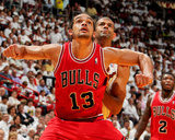 Miami, FL - May 15: Joakim Noah and Shane Battier Impressão fotográfica por Issac Baldizon Miami, FL - May 15: Joakim Noah and Shane Battier Impressão fotográfica por Issac Baldizon