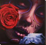 Amor Eterno Leinwand von Daniel Esparza