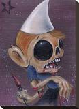Dunce Stretched Canvas Print by Michael Banks