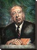 Hitchcock Stretched Canvas Print by Clark North