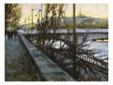 Along The Siene, Paris Giclee Print by Desmond O'hagan