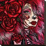 Stargazer Stretched Canvas Print by Brittany Hanks