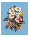 Melange en Bleu Un Prints by Michele Roohani