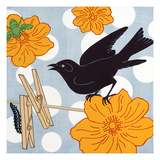 Clothesline 2 Giclee Print by Lisa Kesler