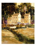 Como Reflections Giclée-tryk af Ted Goerschner