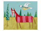 Candyland Horse Giclee Print by Nathaniel Mather