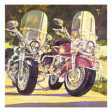 Playmates Giclee Print by Darrell Hill