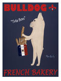 French Bulldog Bakery Reproduction procédé giclée par Ken Bailey