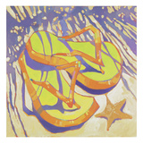 FlipFlops 1 Giclee Print by Darrell Hill