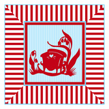Cradle-Red/Blue Giclee Print by Sharyn Sowell