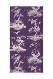 Toile in Plum Giclee Print by Vision Studio 