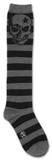 Grey Skulls Socks Socks