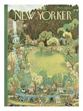 The New Yorker Cover - June 27, 1953 Premium Giclee Print by Ilonka Karasz