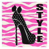 Style Zebra Poster by Taylor Greene