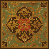 Royal Medallion Print by Liz Jardine