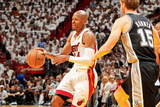 Miami, FL - JUNE 6 Ray Allen and Matt Bonner Photographic Print