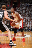 Miami, FL - JUNE 6 Chris Bosh and Matt Bonner Photographic Print