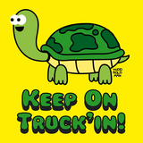 Keep on Truck'in! Affiches par Todd Goldman